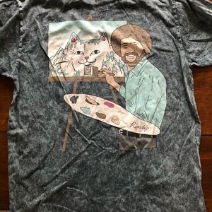 RipnDip Bob RossT-Shirt with Nermal
